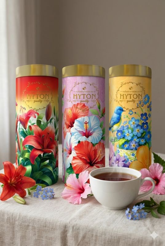 Жестяные банки для чая: стиль, удобство и долговечность