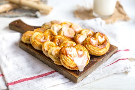 Печенье с лимонной помадкой