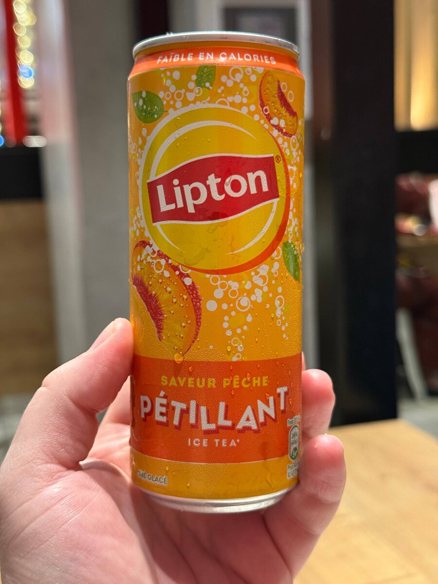 Газированная новинка: Липтон в новом формате