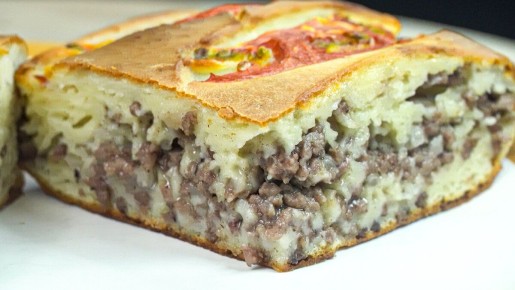 Уникальный мясной пирог: легко и быстро, как беляши
