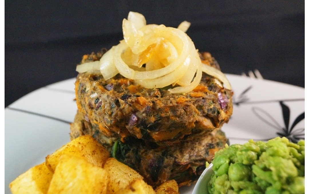 Вкусный пост: биточки из шпината и чечевицы для праздничного стола