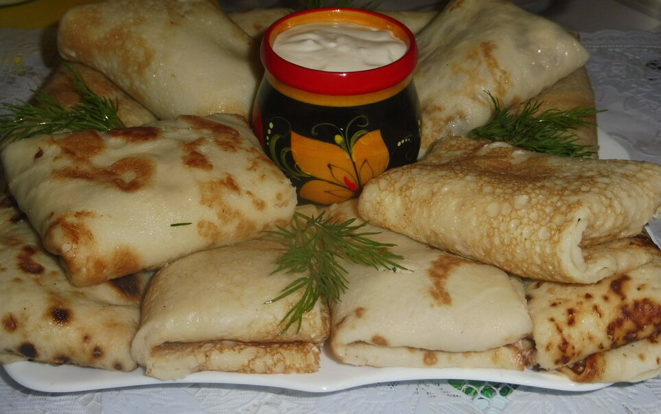 Непревзойденные блины с курицей и цветной капустой: попробуйте в этом году