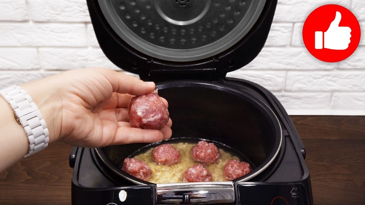 Непревзойденное сочетание: овсяная каша с фрикадельками в мультиварке