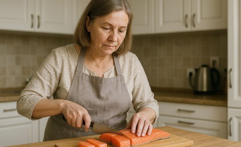 Неповторимый домашний деликатес: как приготовить малосольную красную рыбу всего за 20 минут