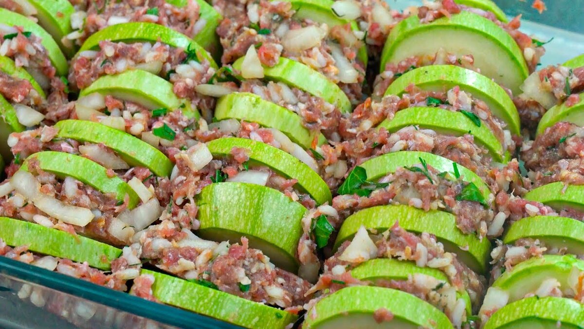Кабачки с фаршем: вкусно и просто на любой ужин