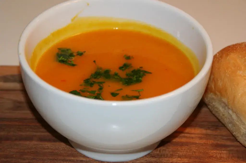 Ароматный тыквенный суп в азиатском стиле