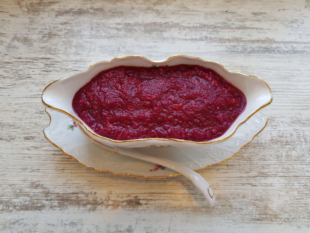 Искусство приготовления свекольно-клюквенного соуса