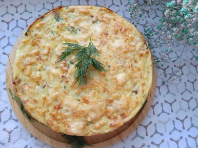 Сытная картофельная запеканка с грибами: идеальное мясное альтернатива