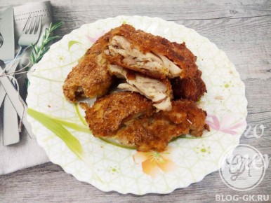 Вкуснейшие куриные бедрышки в хрустящем кляре