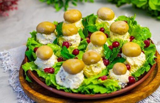 Закуска "Грибная поляна"