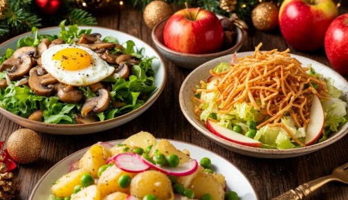 Три непревзойденных салата без майонеза, которые порадуют ваших гостей