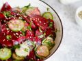 Свекольный салат без чеснока: свежий взгляд на классический рецепт