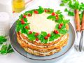 Неповторимый закусочный торт на Пасху