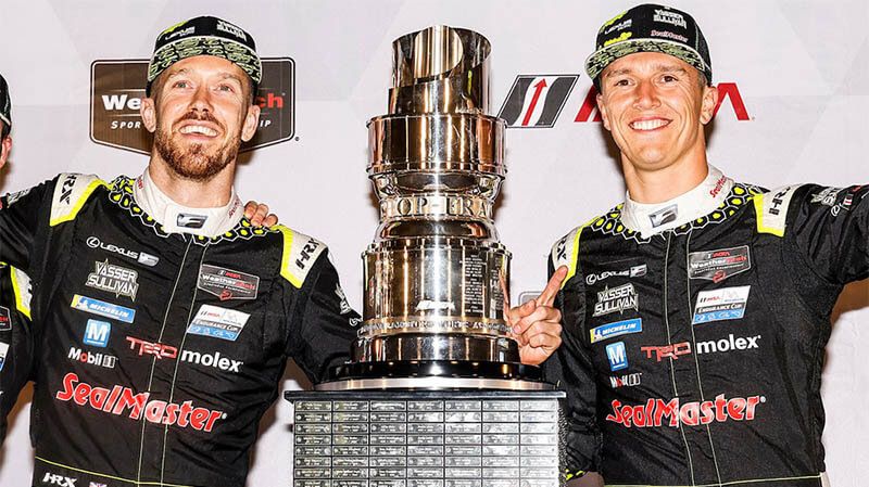 Гонщики Хоуксворт и Барникоат вновь объединяются в команде Vasser Sullivan