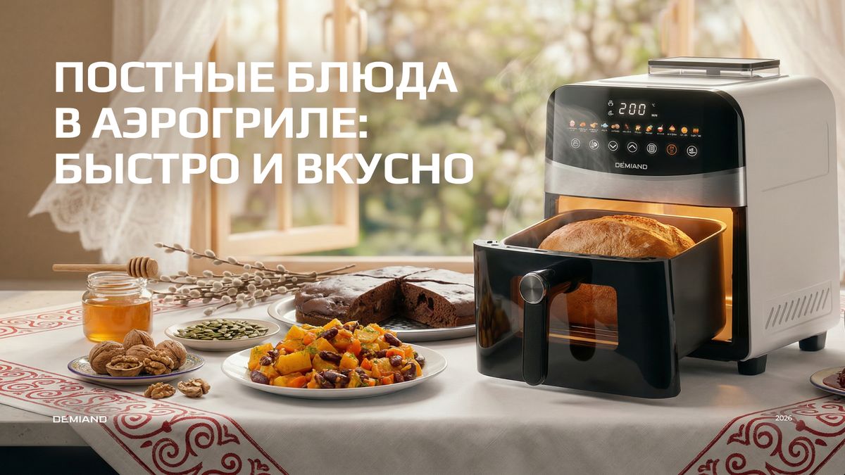 Как готовить постные блюда в аэрогриле: вкусно и просто