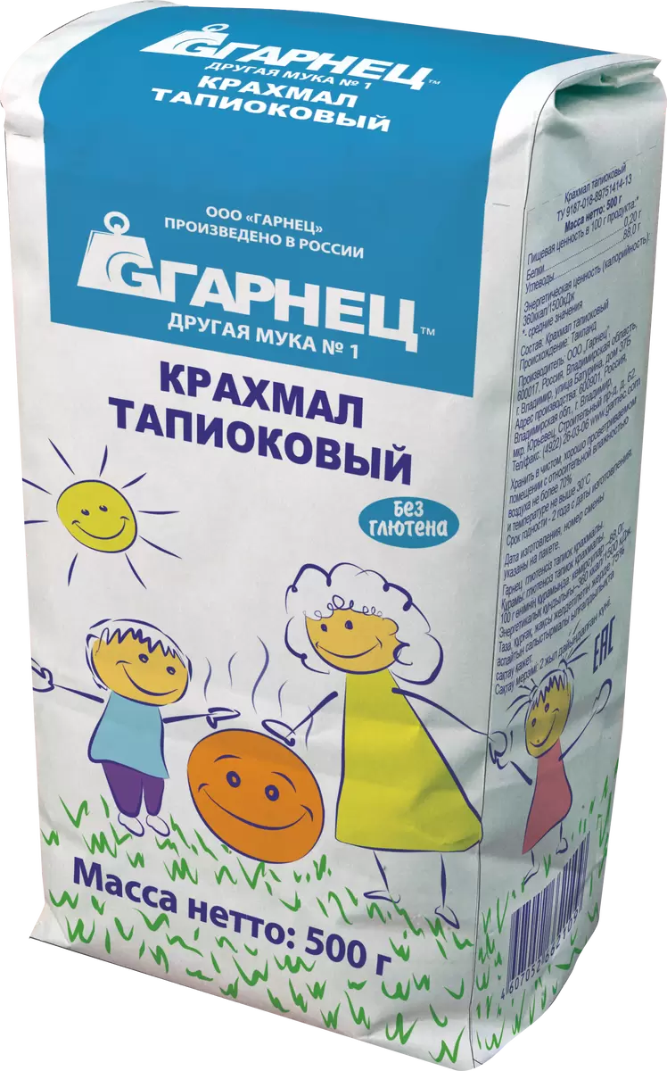 Тапиоковый крахмал: секреты и преимущества от GARNEC