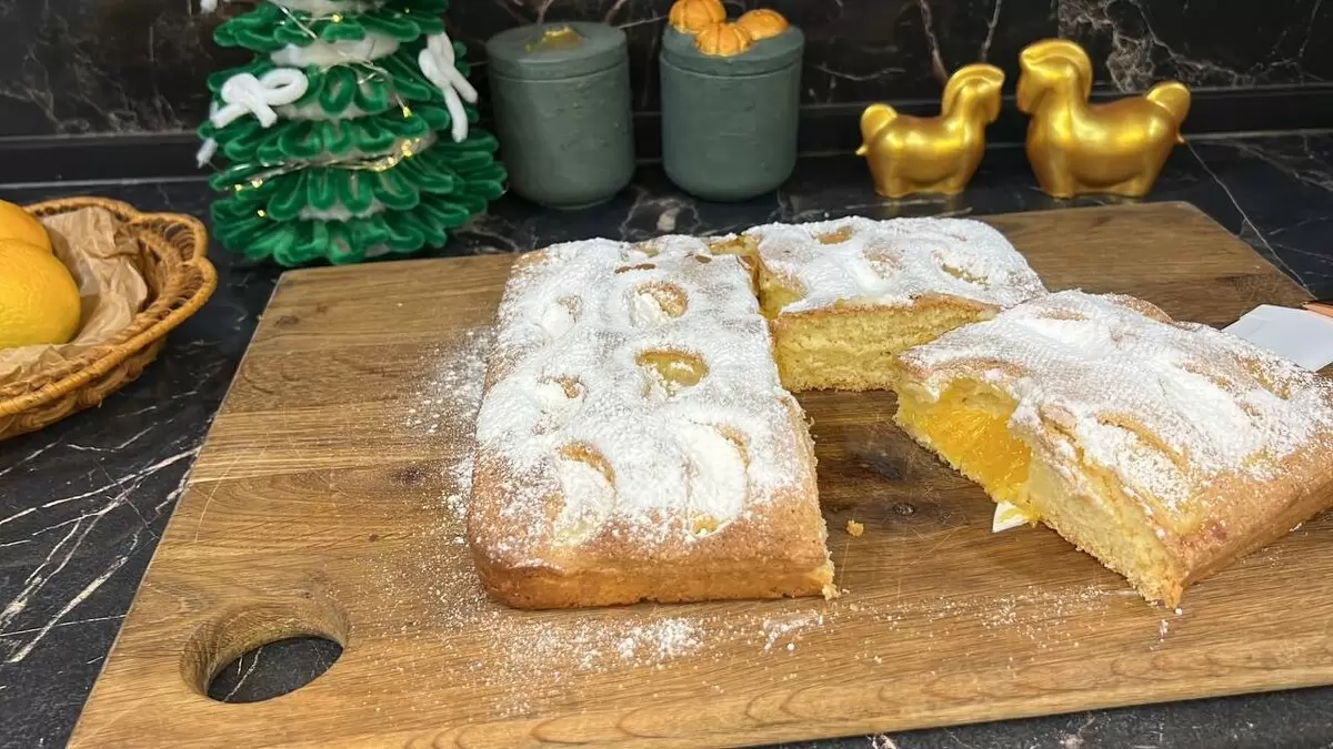 Как испечь пирог с мандаринами, который удивит всех