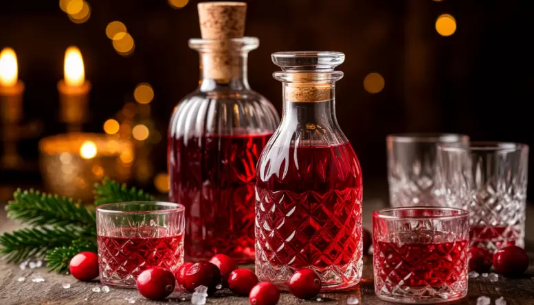 Как приготовить клюквенный ликер для новогоднего стола: пошаговый рецепт и советы
