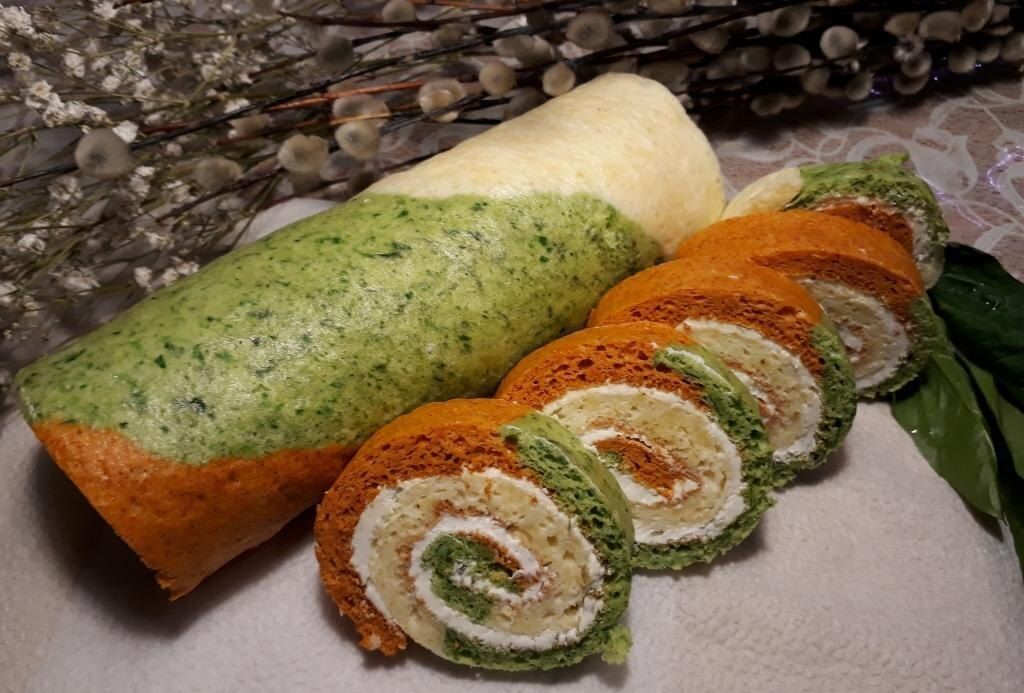 Разноцветный рулет: легкая закуска, которая удивит на любом празднике
