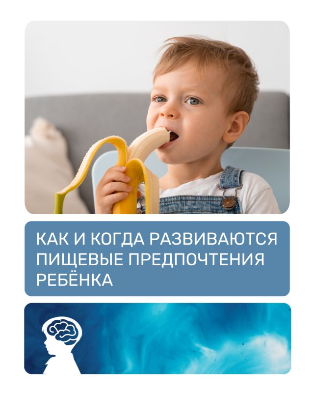 Как пищевые предпочтения ребенка формируются с ранних лет